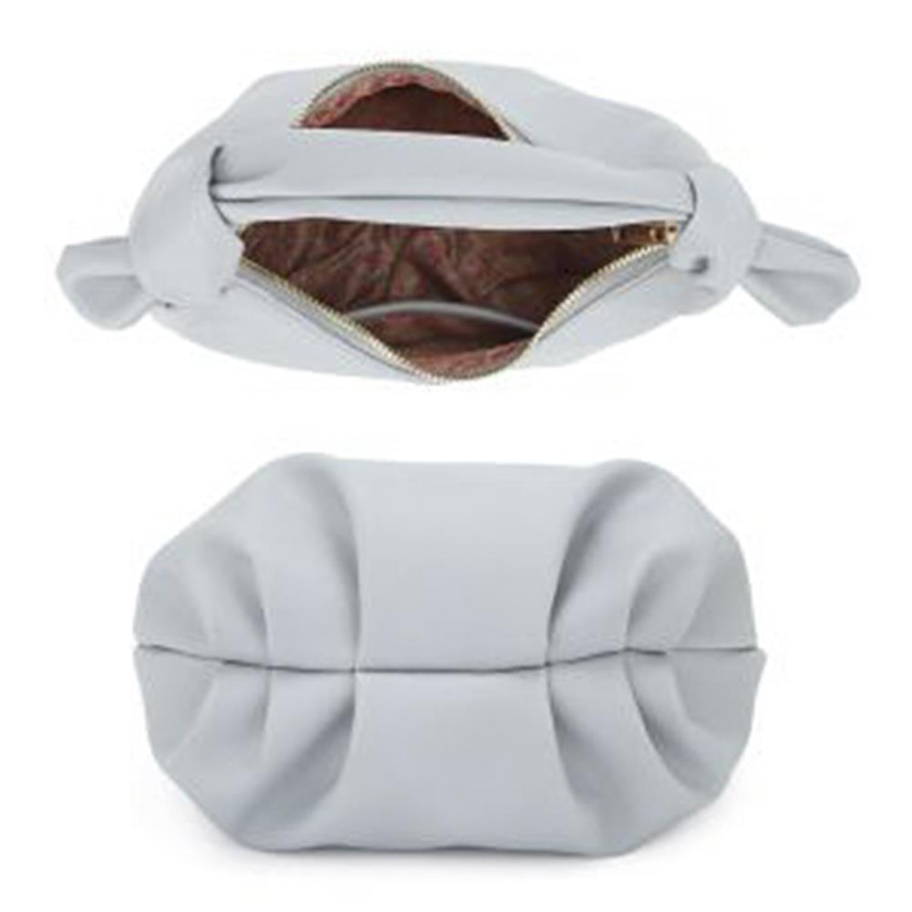 Smooth Round Handle Zipper Bag - Niques_Boutique