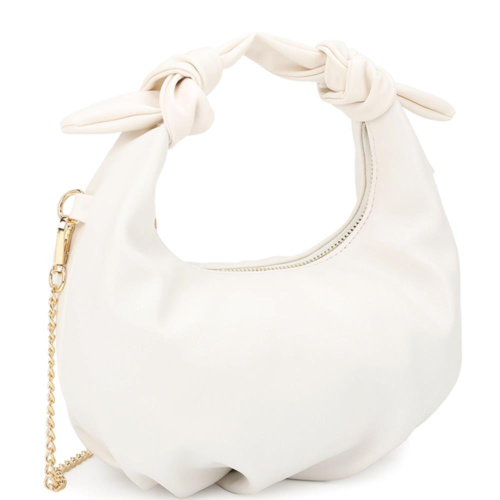 Smooth Round Handle Zipper Bag - Niques_Boutique