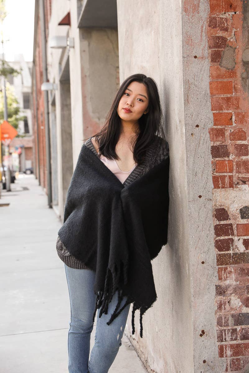 Chic Mohair Blanket Scarves – Stay Warm This Fall & Winter