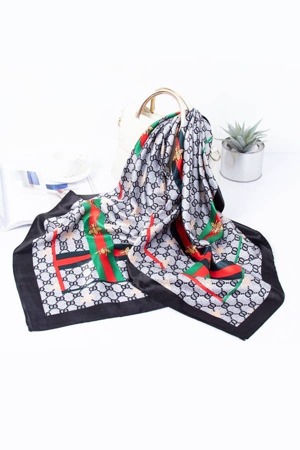 Fashion Printed Square Scarves