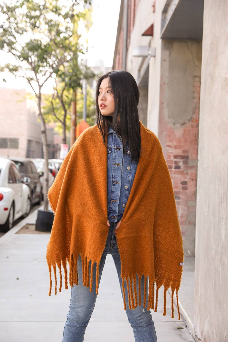 Chic Mohair Blanket Scarves – Stay Warm This Fall & Winter