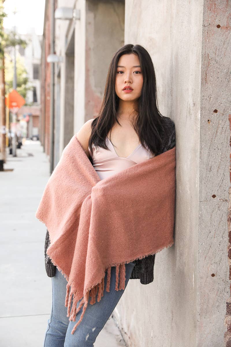 Chic Mohair Blanket Scarves – Stay Warm This Fall & Winter